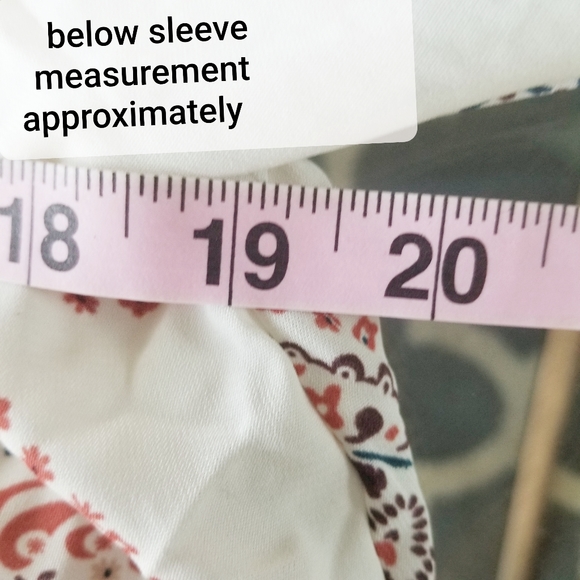 Boho Paisley Blouse Longsleeve - Picture 8 of 9